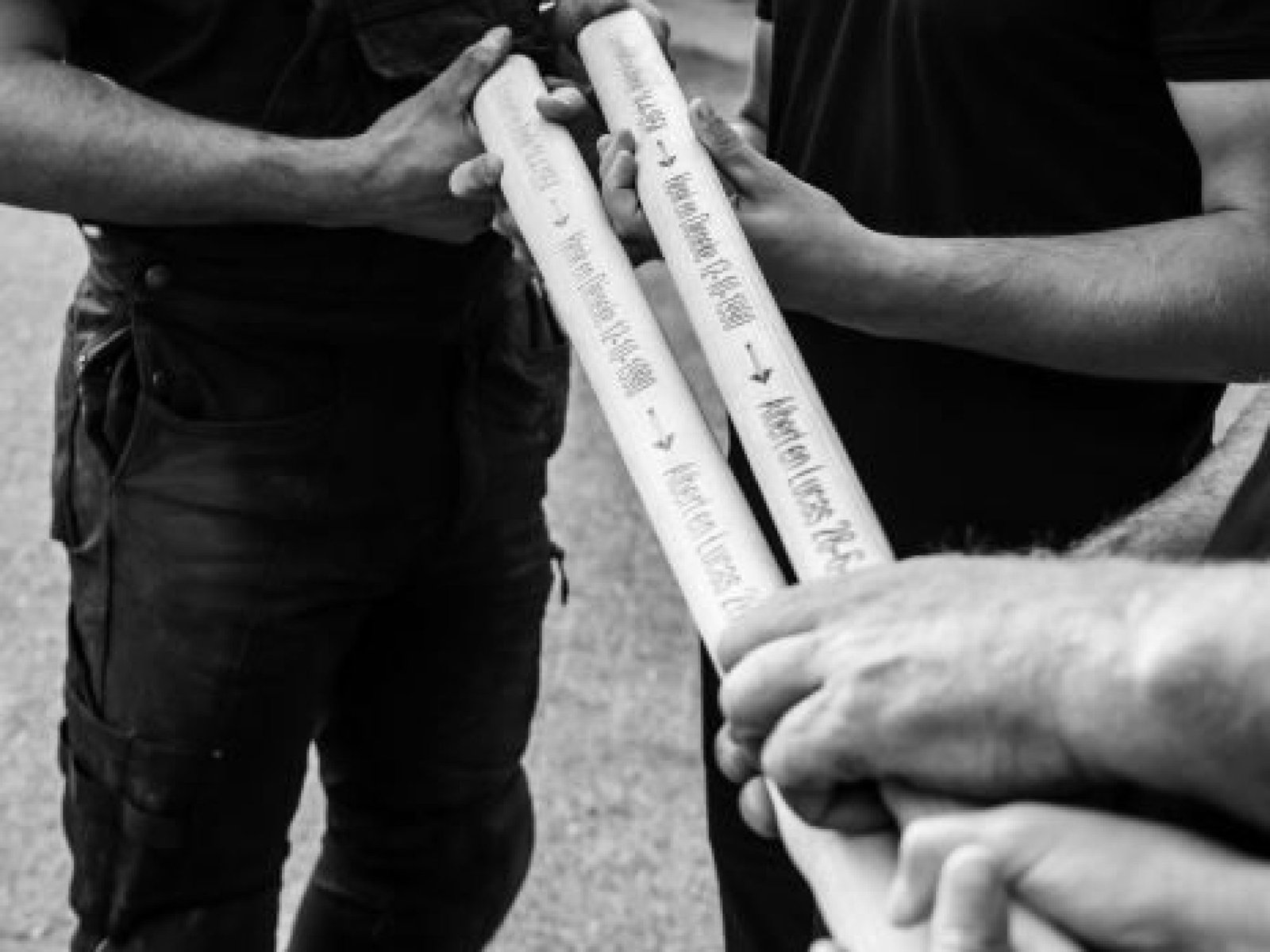 We dragen het stokje over